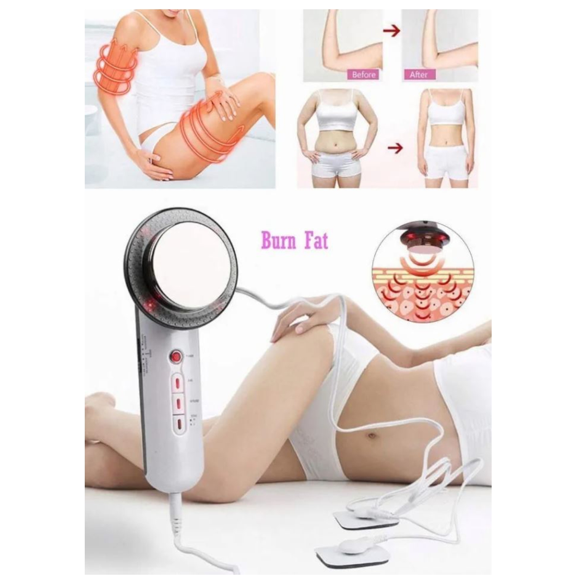 Miniatura 5 de Ultrasonido Infrarojo Masaje Corporal